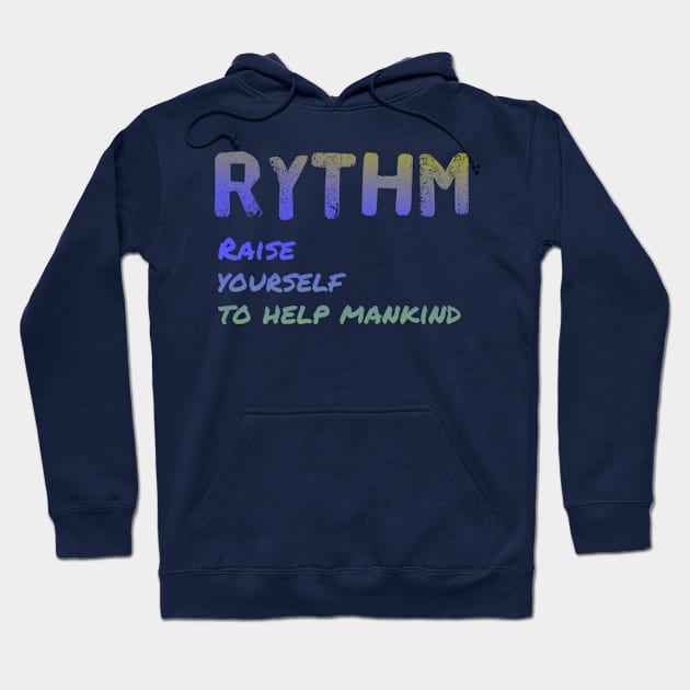 follow the rythm Hoodie by Pop on Elegance